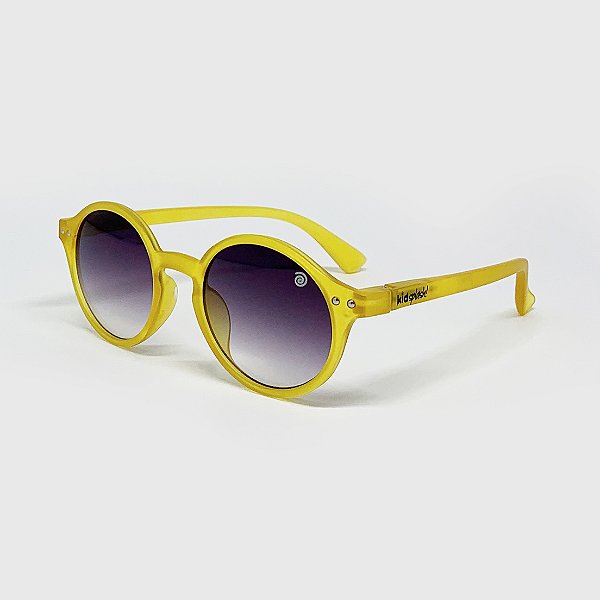 Óculos de Sol Infantil Eco Light com Proteção UV400 Amarelo