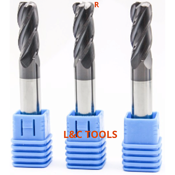 D12x12xR0.5x30x75x4F Fresa Toroidal 12.0mmx75mm R0.5 55 HRC