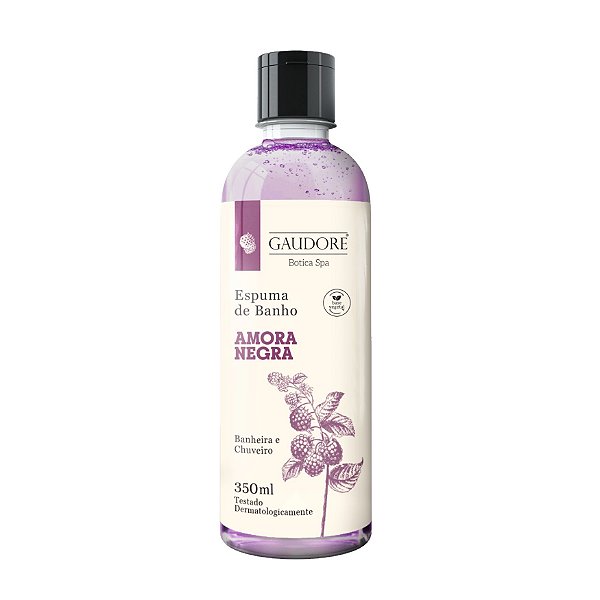 Espuma de Banho 350ml - Amora Negra