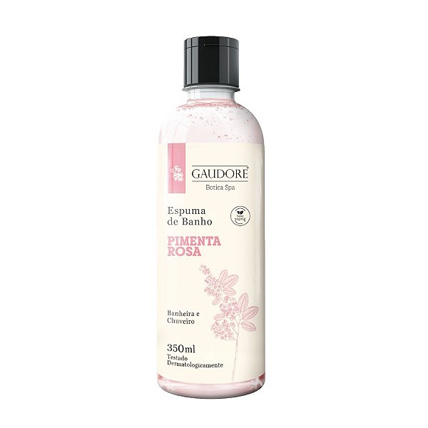 Espuma de Banho 350ml - Pimenta Rosa