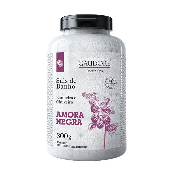 Sais de Banho - Amora Negra 300g