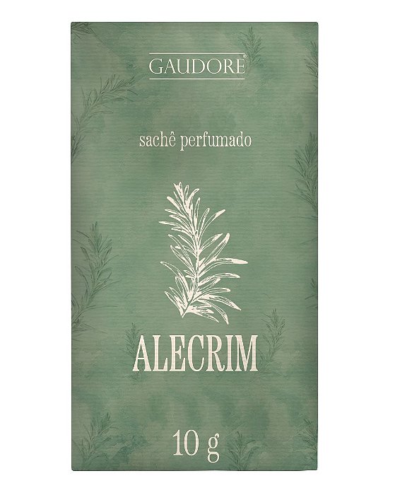 Sachê Perfumado 10g - Alecrim