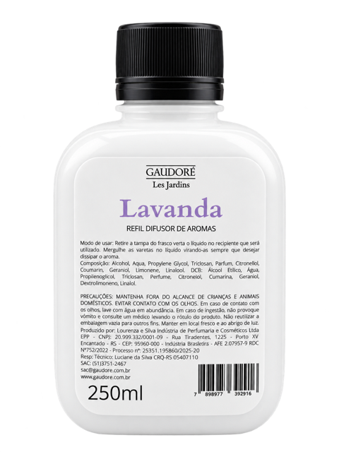 Refil Difusor de Aromas 250ml - Lavanda