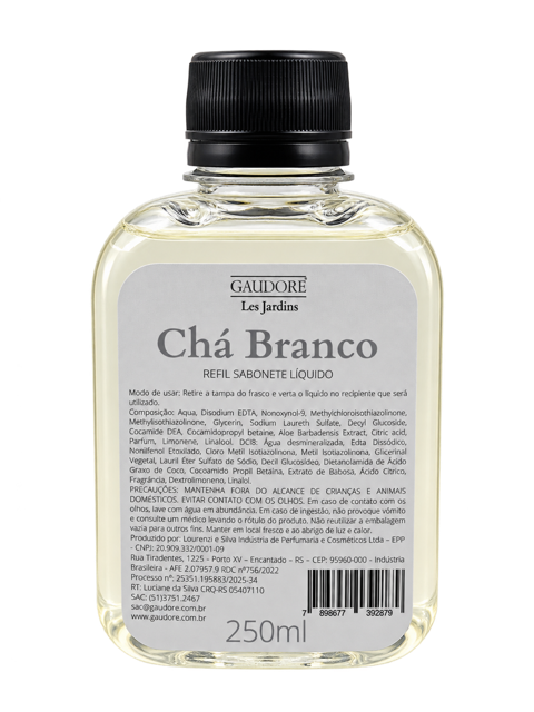 Refil Sabonete Líquido 250ml - Chá Branco