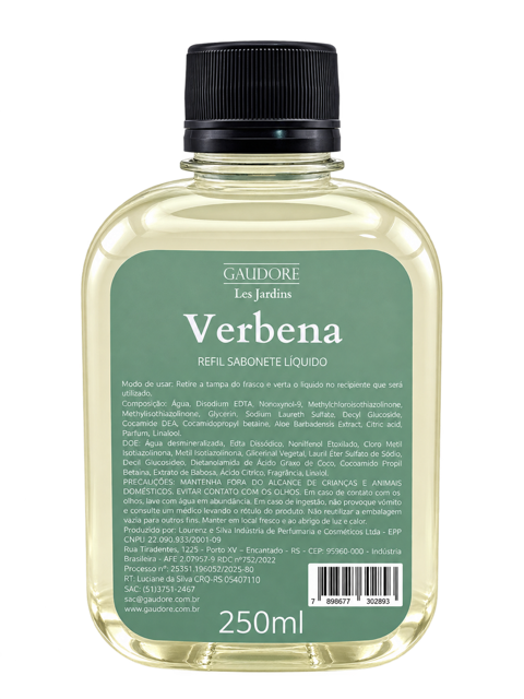 Refil Sabonete Líquido 250ml - Verbena