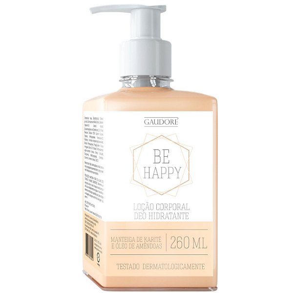 Loção Hidratante 260ml - Be Happy