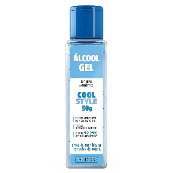 Álcool Gel Pocket - Cool Style 50g