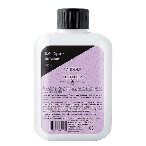 Refil Difusor de Aromas 250ml - Liliflora