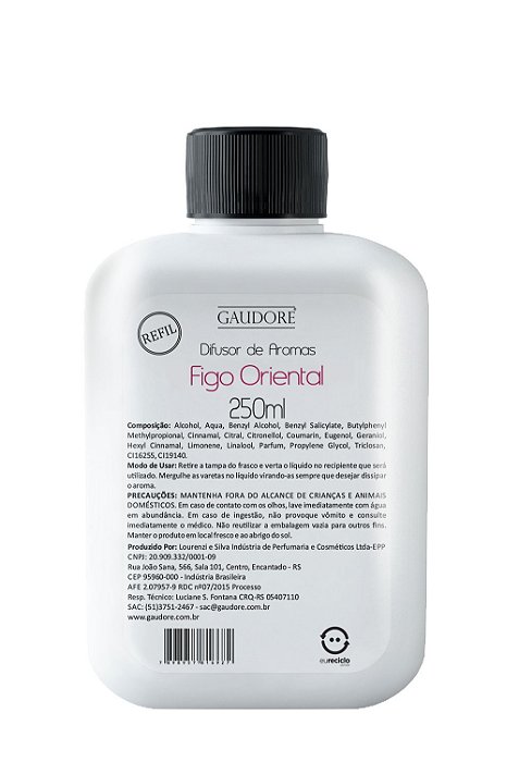 Refil Difusor de Aromas 250ml - Figo Oriental