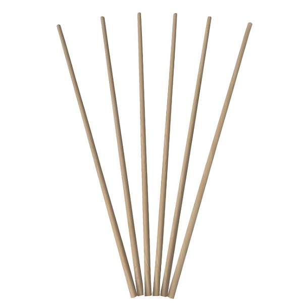 Varetas de Madeira 27 cm para Difusor de Aromas - Conjunto com 8 varetas