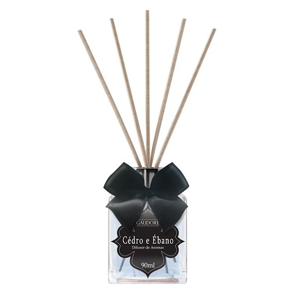Difusor de Aromas 90ml - Cedro e Ébano