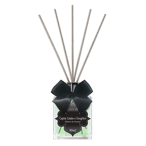 Difusor de Aromas 90ml - Capim Limão e Gengibre