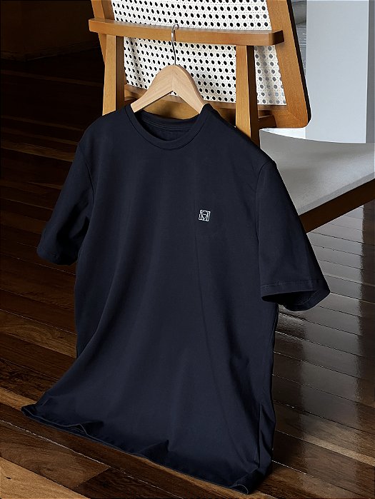 Camiseta Masculina Geraldo Preta