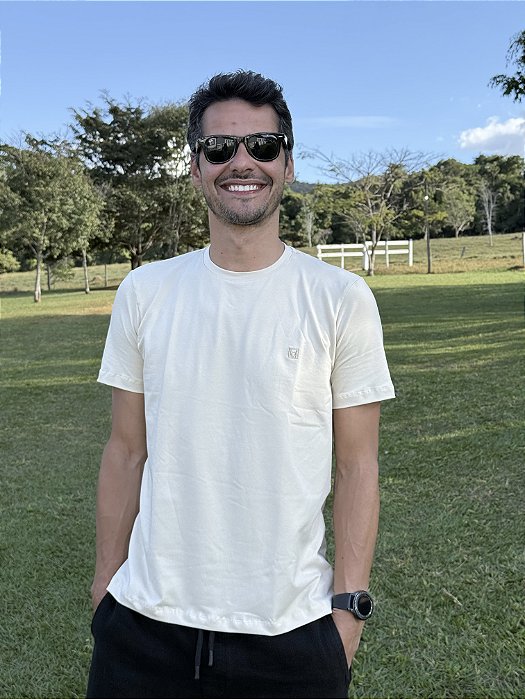 Camiseta Geraldo Areia