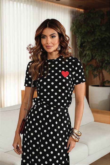 T-shirt Gola Redonda Póa - Monré