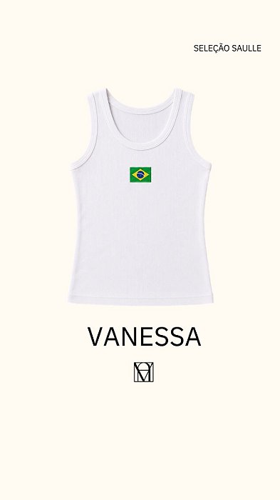 Regata Decote U Vanessa Brasil