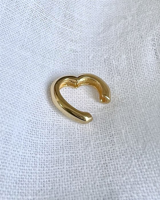 Piercing Fake Royal Heart Gold - Banhado a Ouro