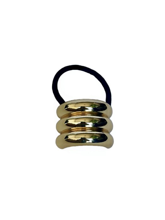 Prendedor Cabelo Triplo - Dourado