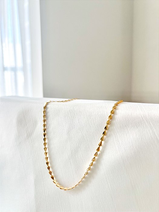 Colar Champagne Night Banhado a Ouro 18k