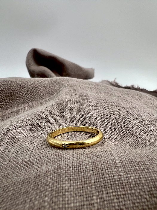 Anel Sparks Fly Banhado a Ouro 18k
