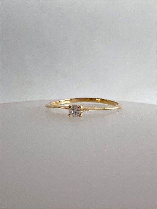 Anel Glint Haven Banhado a Ouro 18k