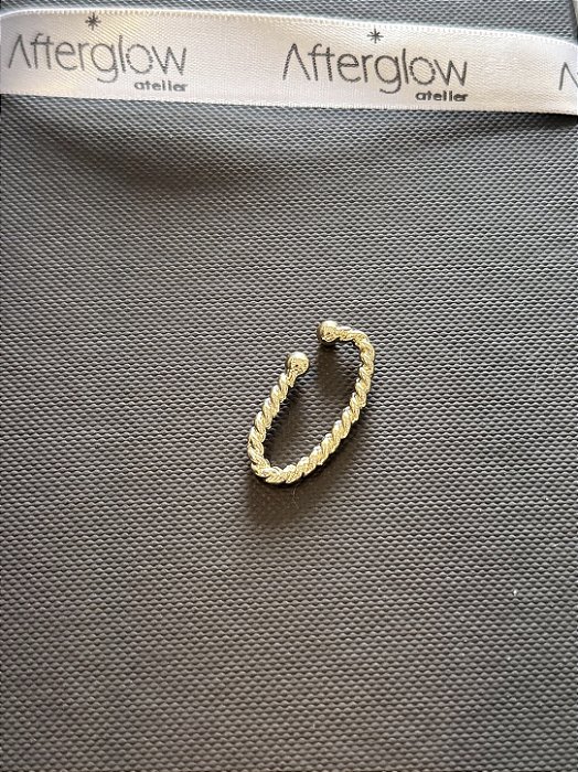 Piercing Fake Rope Banhado a Ouro