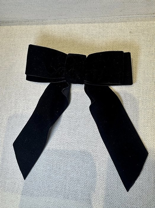 Laço Veludo Black