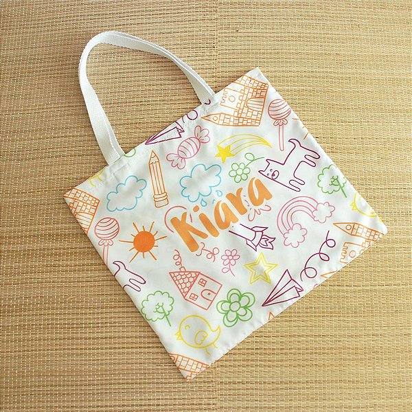 Bolsa Ecobag Personalizada - Kids - Loja 99Praia