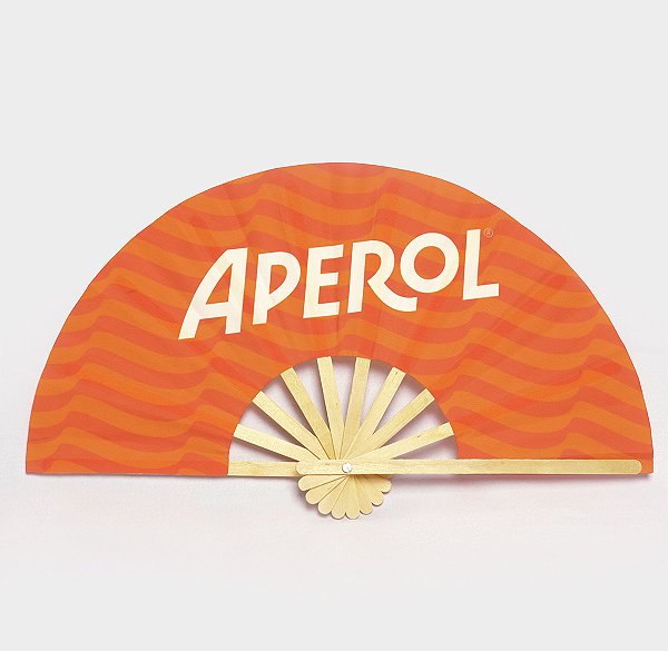 Leque com Nome Tecido Personalizado - Mín 100