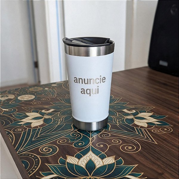 Copo Grande Térmico Inox Personalizado a Laser para Empresas e Eventos- Kit 1000 Unidades