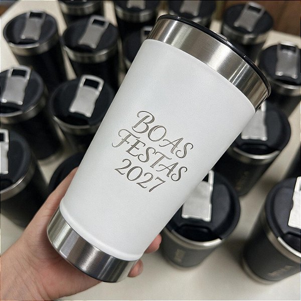Kit com 50 Copos Tipo Stanley Personalizados | Eventos