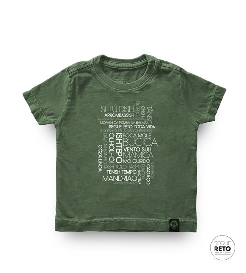 Camiseta Infantil - Expressões