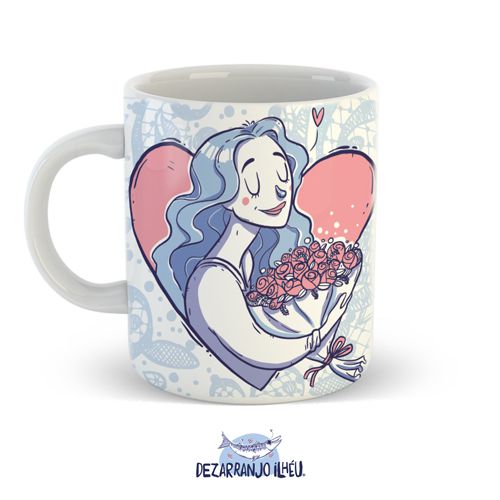 Caneca Mãe Flores - 270ml