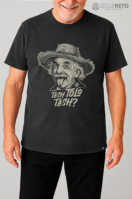 Camiseta Marmorizada - Einstein
