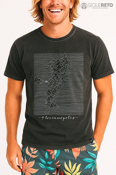 Camiseta Marmorizada - Floripa Lines