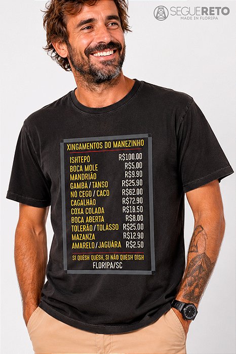 Camiseta - Precificador de Boteco