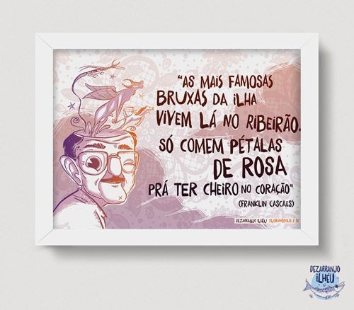 Quadrinho Franklin Cascaes