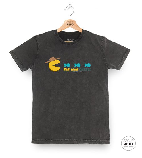 Camiseta Marmorizada - PAC MANezinho