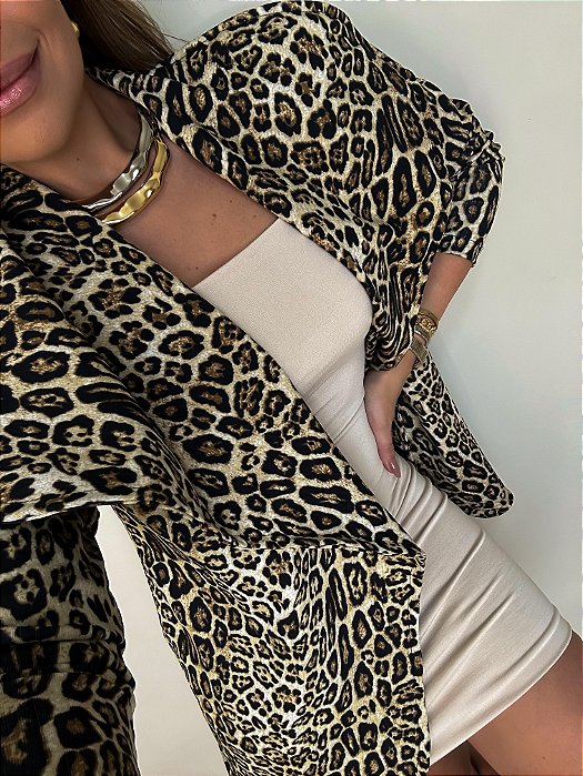 Casaco IB Animal Print