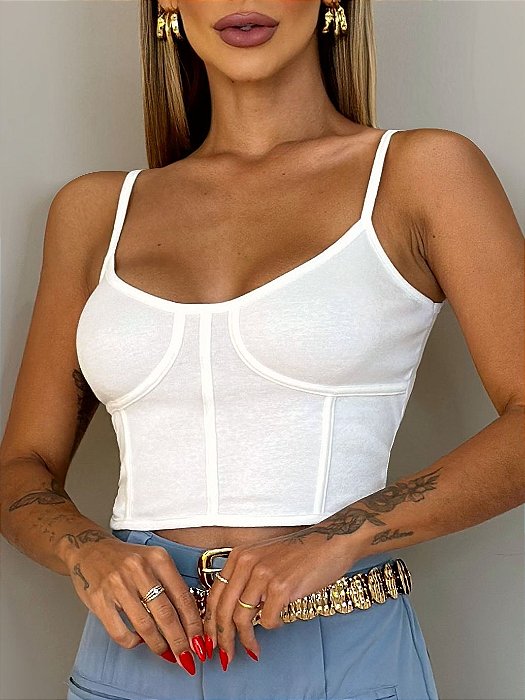 Cropped Animale Off White