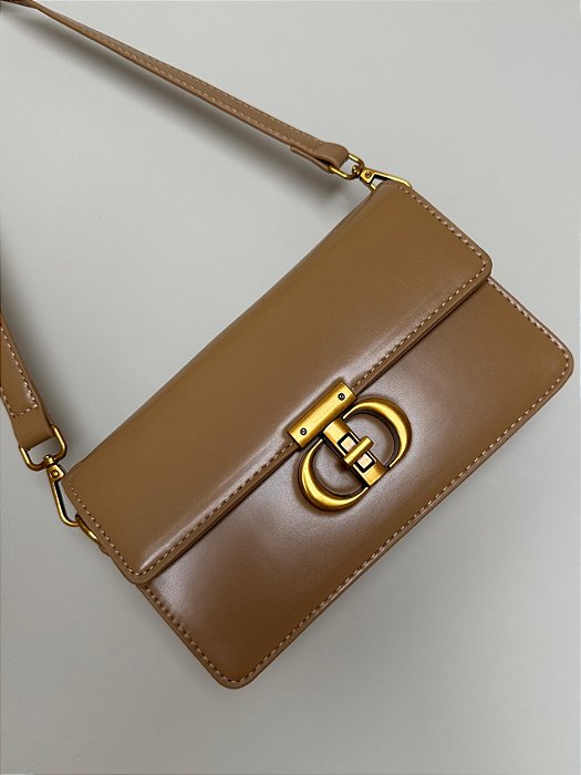 Bolsa Couro (Courino) Bege