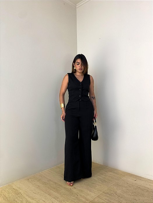 Conjunto Alfaiataria Isabela Preto