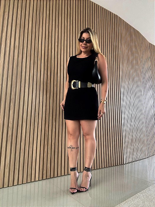 Vestido Curto Renata Preto