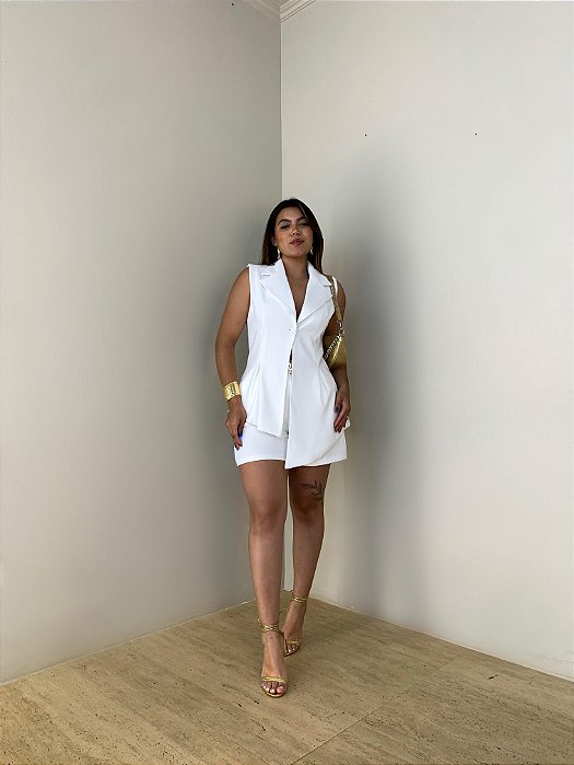Conjunto Alfaiataria Valéria Branco