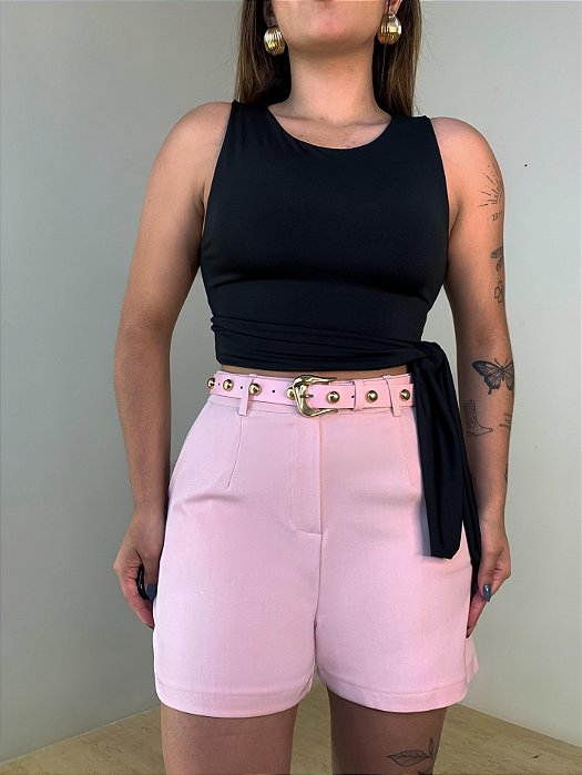 Cropped Amarração Bia Preto