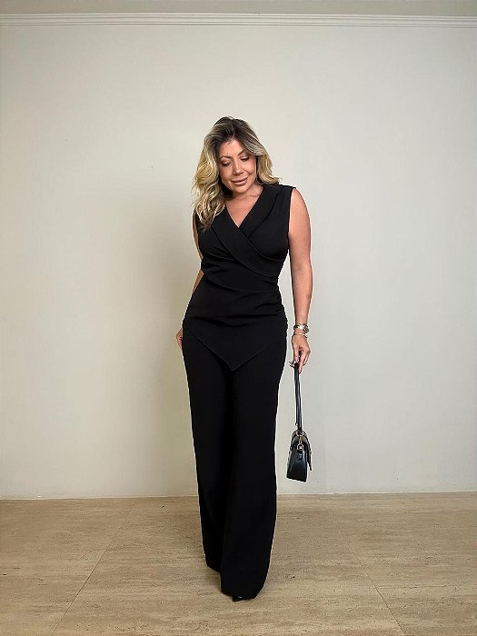 Conjunto Alfaiataria Bela Preto