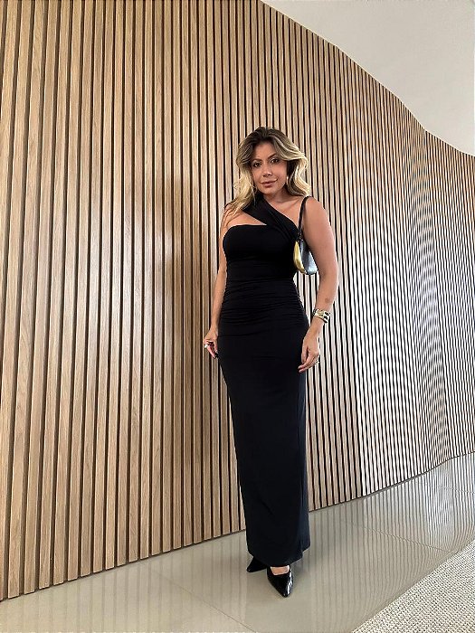 Vestido Longo Búzios Preto