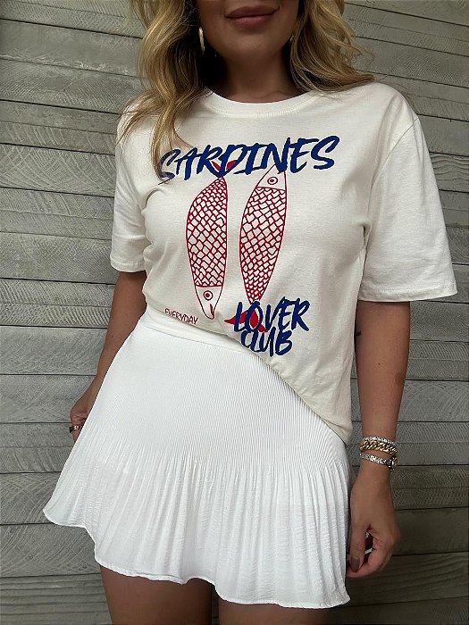 T-shirt Vitória Off White