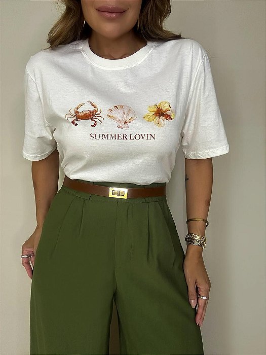 Cinto Caramelo Metal Dourado