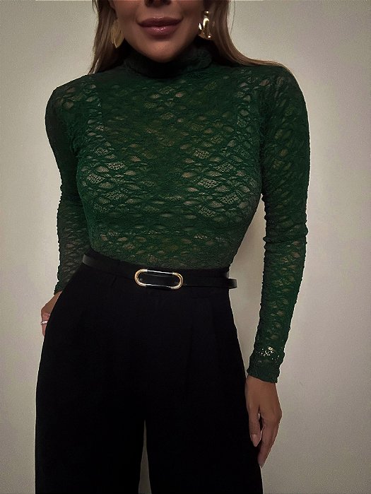 Cinto Couro Fino Preto